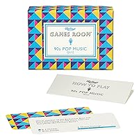 Ridley’s 90s Pop Music Quiz Trivia Card Game – Trivia Games for Adults and Kids – 2+ Players – Includes 140 Unique Question Cards – Fun Quiz Cards That Make a Great Gift