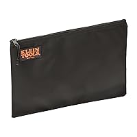 Klein Tools 5236 Zipper Bag, Ballistic Nylon Contractor's Portfolio, Made of Tough Cordura Fabric To Resist Tears and Scuffs