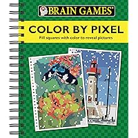 Brain Games - Color by Pixel Brain Games - Color by Pixel Spiral-bound