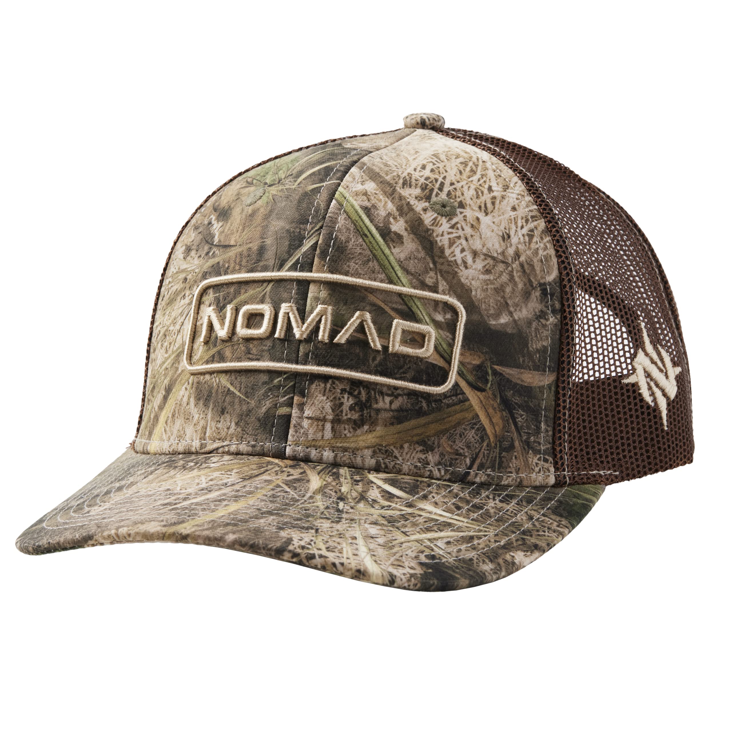 Nomad Men's Trucker Adjustable Mesh Hunting Snap Back Hat