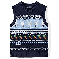 The Children's Place Baby Boys' and Toddler Sweater Vest