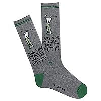 Socks Men's Fun Sports & Outdoors Crew Socks-1 Pairs-Cool & Funny Novelty Gifts