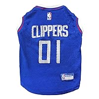 Pets First NBA LOS ANGELES CLIPPERS DOG Jersey, X-Large - Tank Top Basketball Pet Jersey