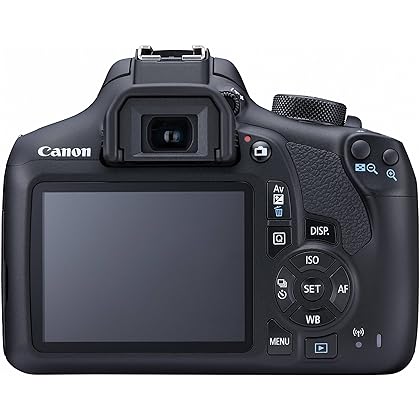 Canon EOS Rebel T6 Digital SLR Camera Kit with EF-S 18-55mm f/3.5-5.6 is II Lens, Built-in WiFi and NFC - Black (Renewed)