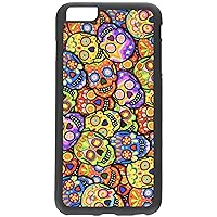Buckle-Down Cell Phone Case - Colorful Calaveras Stacked Multi Color - iPhone6 Plus