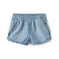 Gymboree Girls' and Toddler Ruffle Pull on Shorts