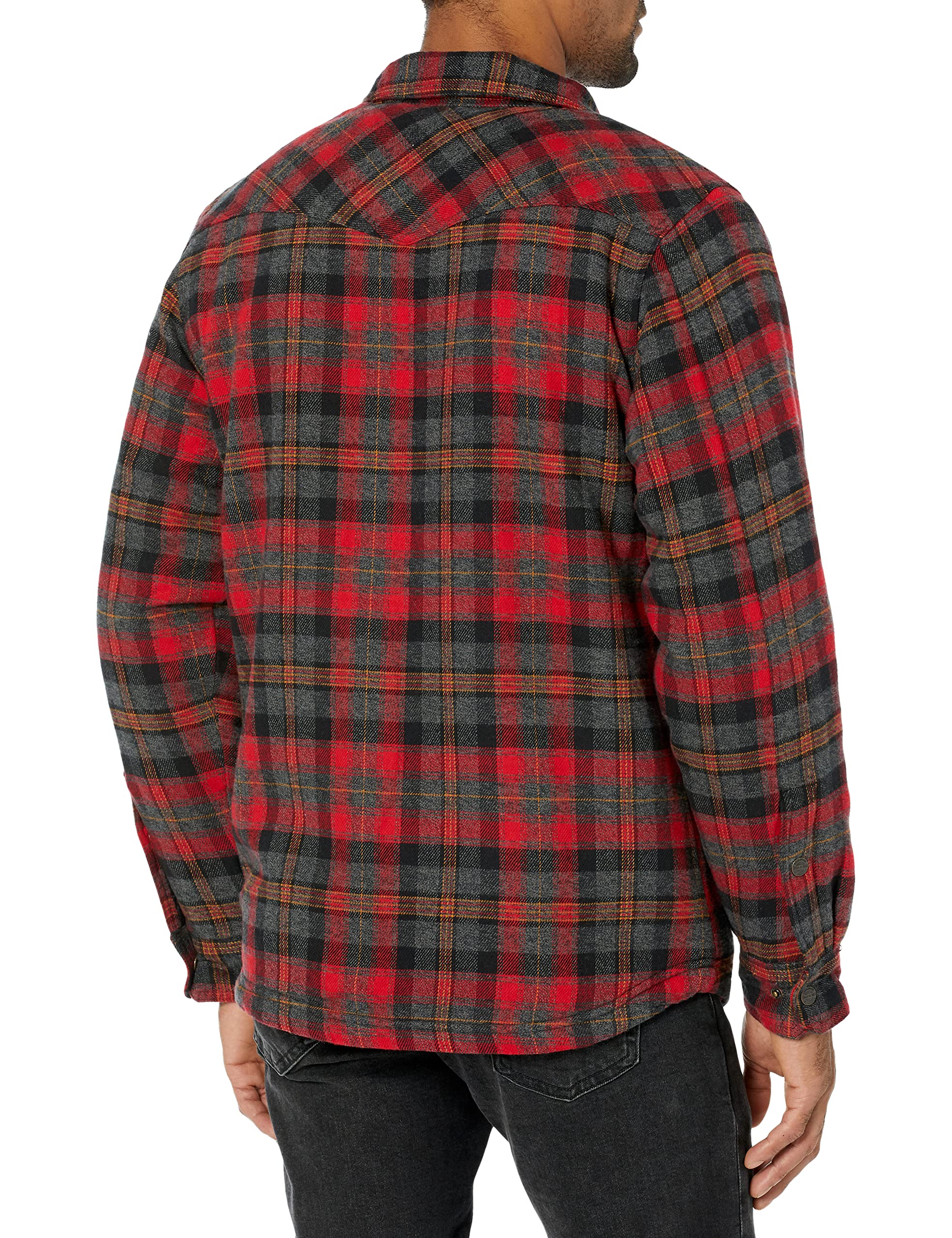 Legendary Whitetails Men's Tough as Buck Berber Lined Flannel Shirt Jacket