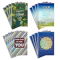 Hallmark Father's Day Cards Assortment, Tools and Outdoors (16 Cards with Envelopes)