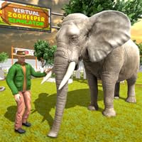 Zookeeper Wildlife Animal Simulator Games - Safari Park Mobile Virtual Pet Life Care 3D Sim