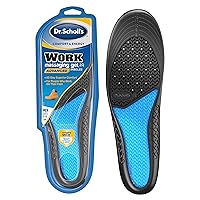 Work Massaging Gel, Advanced Insoles for Shoe Inserts, Standart, for Men, 1 Pair (Pack of 12)