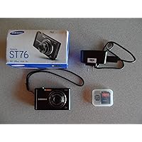 Samsung EC-ST76ZZBPBUS ST76 16.1 MP Compact Digital Camera, Black