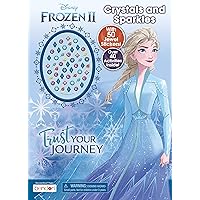 Disney Frozen 2 48-Page Activity Book with 50 Jewel Stickers 45822,Multicolor