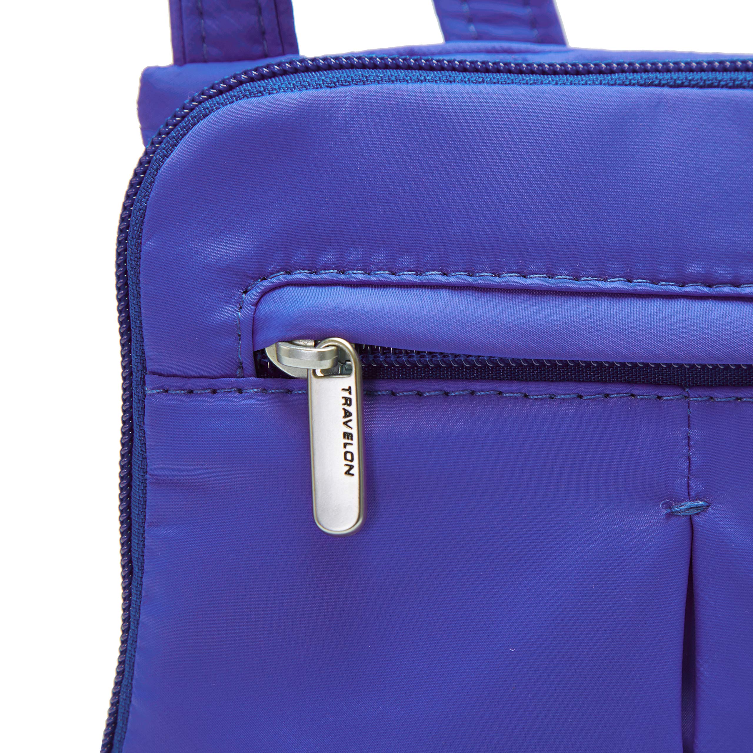 Travelon Anti-Theft Classic Light Mini Crossbody Bag, Lush Blue, One Size