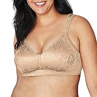 PLAYTEX Women's 18-Hour Ultimate Lift Wireless Full-Coverage Bra with Everyday Comfort, Single & 2-Pack
