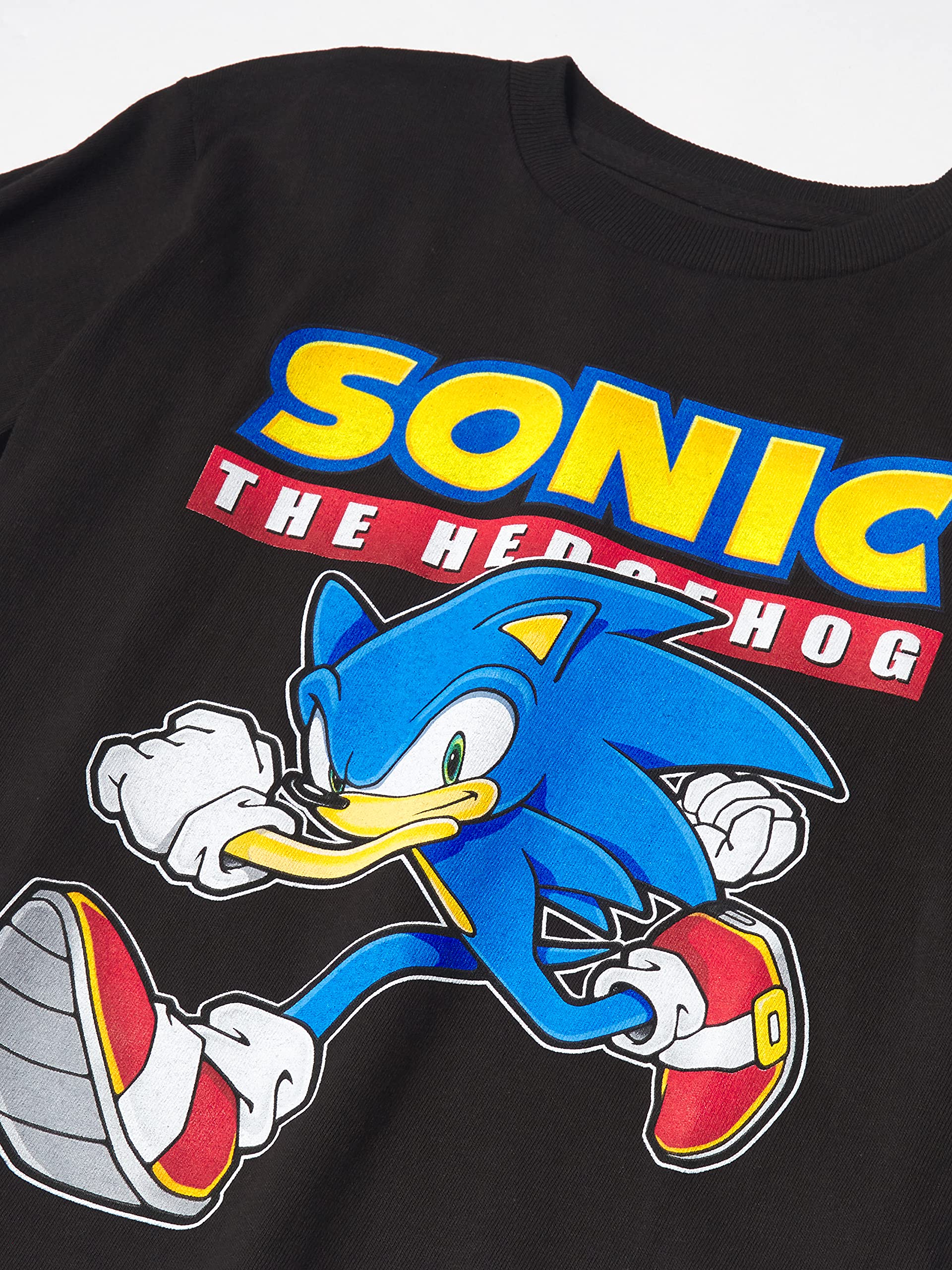 SEGA Boys Hedgehog Long Sleeve Tee-Sonic, Tails, Knuckles