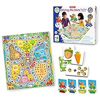 Learning Journey International – Play It! Driving Me Nuts – Preschool Games & Gifts for Boys & Girls Ages 3 Years and Up, Multicolor (369531)