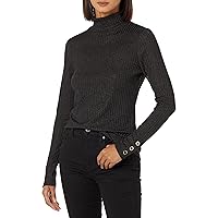 DKNY Women's Basic Essential Long Sleeve Knit Top
