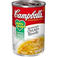 Campbell's Condensed Healthy Request Homestyle Chicken Noodle Soup, 10.5 oz. Can