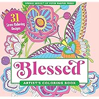 Blessed Adult Coloring Book (31 stress relieving designs. Micro-perforated pages. Art on one side only!) Blessed Adult Coloring Book (31 stress relieving designs. Micro-perforated pages. Art on one side only!) Paperback