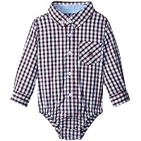 ANDY & EVAN Baby Boys' Multi Gingham Check Shirtzie-Infant