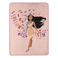 Northwest Disney Princess Micro Raschel Throw Blanket, 46