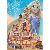 Ravensburger Disney Castle Collection - Disney Castles: Rapunzel 1000 Piece Jigsaw Puzzle for Adults - 17336 - Every Piece is Unique, Softclick Technology Means Pieces Fit Together Perfectly 27 x 20