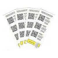 Dynotag® Web Enabled Smart Property Stickers w. DynoIQ™ & Lifetime Recovery Service. Set of 12 (3 Stickers Each of 4 dynotags)