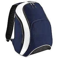 Teamwear Backpack/Rucksack (21 Liters) (One Size) (French Navy/White)