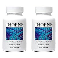 THORNE BERBERINE-500 (Pack of 2) 60 capsules each