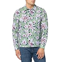 Paul Smith Men's Floral Long Sleeve Shirt