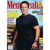 MEN'S HEALTH MAGAZINE - JULY / AUGUST 2023 - SUMMER OF ARNOLD - THE INFLUENCER ISSUE
