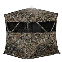Rhino blinds R600-MOC 3 Person Hunting Ground Blind, Mossy Oak Breakup Country, 60x60 inch
