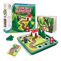 SmartGames Little Red Riding Hood Deluxe Skill-Building Board Game with Picture Book for Ages 4+