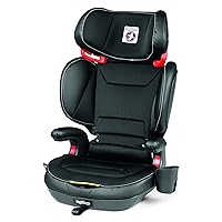 Peg Perego Viaggio Shuttle Plus 120 - Booster Car Seat - for Children from 40 to 120 lbs - Made in Italy - Licorice (Black)