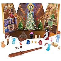 Wizarding World Harry Potter, Magical Minis Advent Calendar 2023 with 24 Gifts, Surprise Toys Christmas Countdown Calendar, Kids Toys for Ages 6 & up