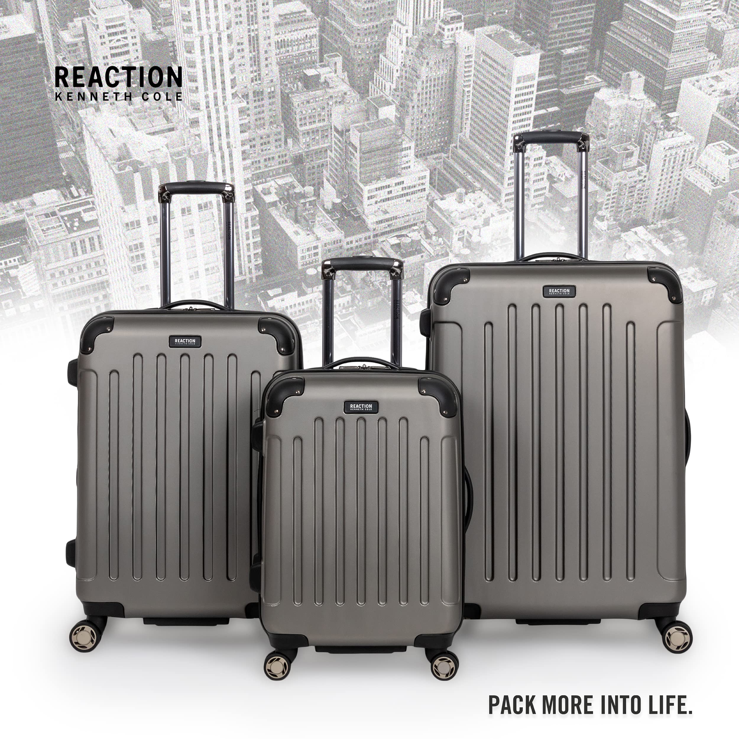 Kenneth Cole REACTION Renegade_Collection, Silver, 3-Piece Set (20