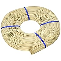 Commonwealth Basket Round Reed #4 2-3/4mm 1-Pound Coil, Approximately 500-Feet
