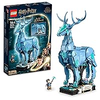 Lego Harry Potter Expecto Patronum 76414 Collectible 2-in-1 Building Set; Birthday Gift Idea for Teens or Fans Aged 14 and Up; Build and Display Patronus Set for Fans of The Wizarding World