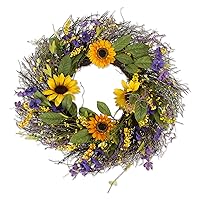 DII Spring & Summer Decorative Wreath, 22