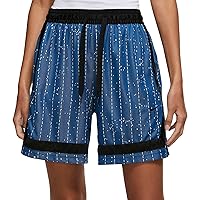 Nike Women`s Dri-FIT Swoosh Fly Crossover Striped Basketball Shorts