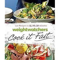 Weight Watchers Cook it Fast: 250 Recipes in 15, 20, 30 Minutes Weight Watchers Cook it Fast: 250 Recipes in 15, 20, 30 Minutes Paperback Kindle