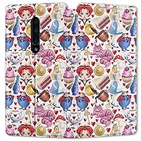 Wallet Case Replacement for OnePlus Nord OnePlus 11 8T+ 10T 5G 8 Pro 1+7T One+ 7 Pro 7 Card Holder Cartoon PU Leather Folio Flip Wonderland Magnetic Cute Cover Snap Red Queen Tea Party