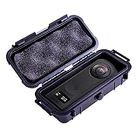 CASEMATIX 7 inch Waterproof 360 Action Camera Case Compatible with Ricoh Theta Z1 360 Degree Camera, Case Only
