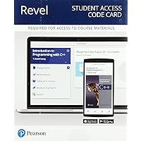 Revel for Introduction to C++ Programming and Data Structures -- Access Card (What's New in Computer Science)