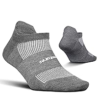 Feetures High Performance Ultra Light Ankle Sock - No Show Socks for Women & Men with Heel Tab - (1 Pair)