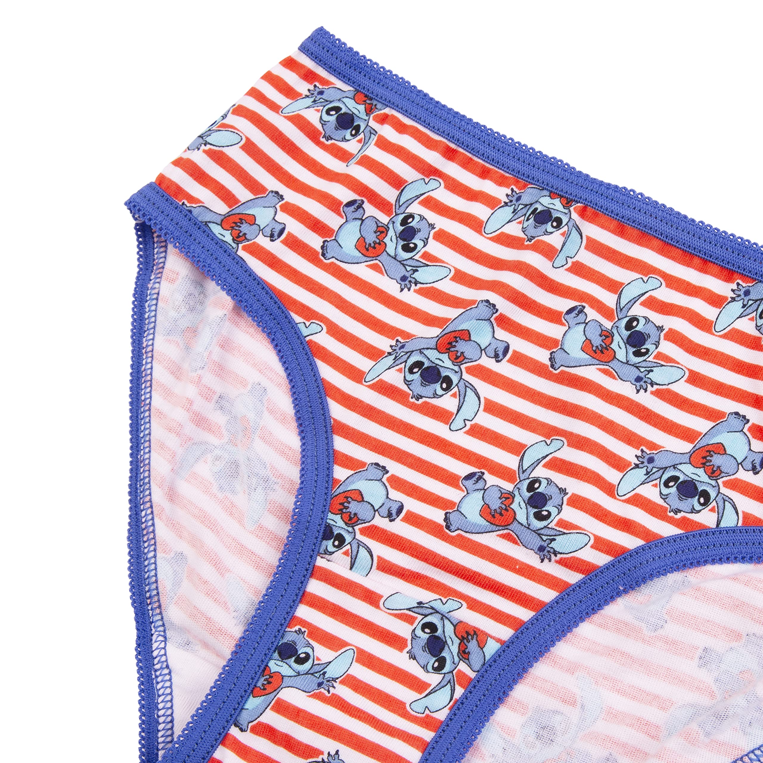 Disney Girls' Stitch Combed Cotton Panties
