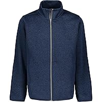 Nautica Boys' Full Zip Jacket, Kangaroo Pockets, Made with Lightweight Fleece