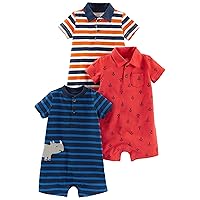 Simple Joys by Carter's baby-boys 3-pack Rompers
