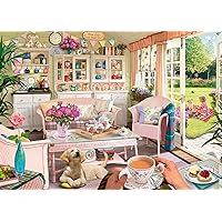The Tea Shed 1000 Piece Jigsaw Puzzle for Adults - 16956 - Every Piece is Unique, Softclick Technology Means Pieces Fit Together Perfectly