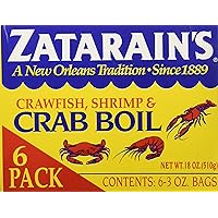 Zatarain's Crab Boil Six 3oz Bags